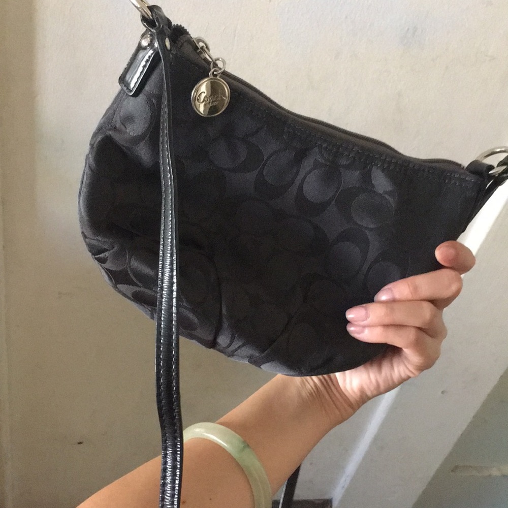 Black coach crossbody